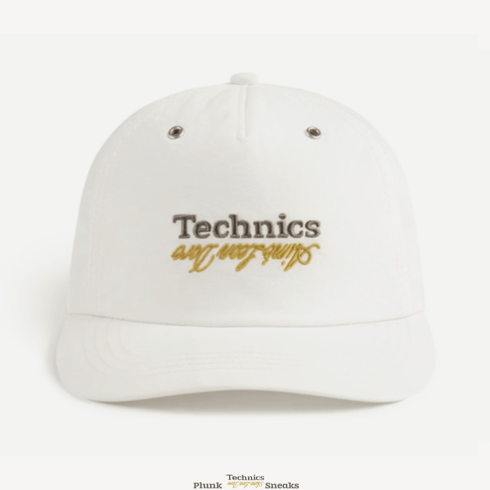 Aime Leon Dore Technics Audio Nylon Logo Hat • Bright White • 2026